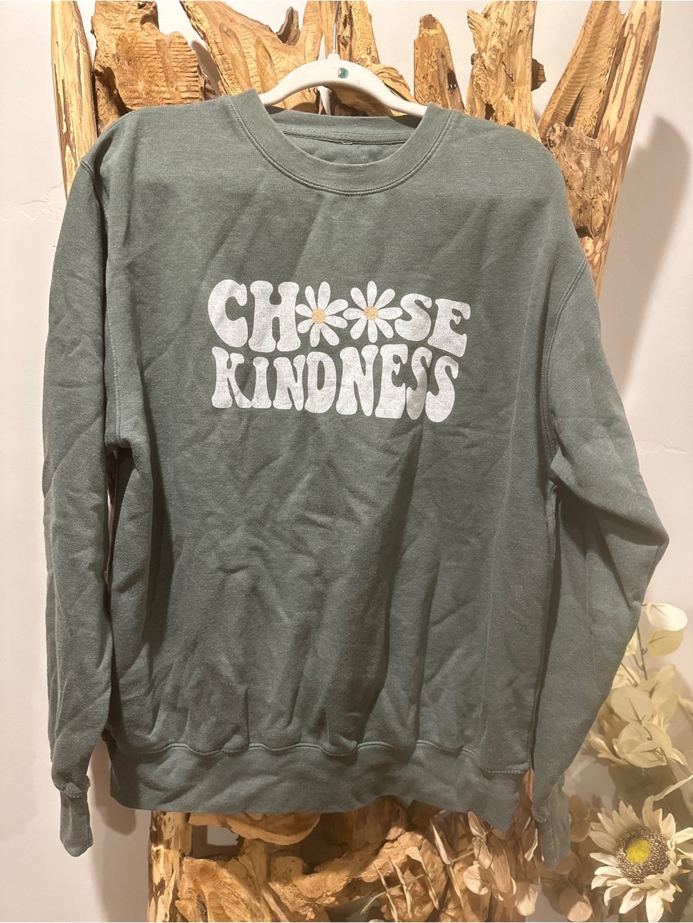 Choose Kindness Women's Crewneck Sweatshirt - Green